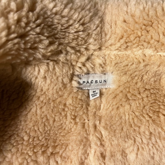 Sherpa faux leather moto jacket - Picture 6 of 10